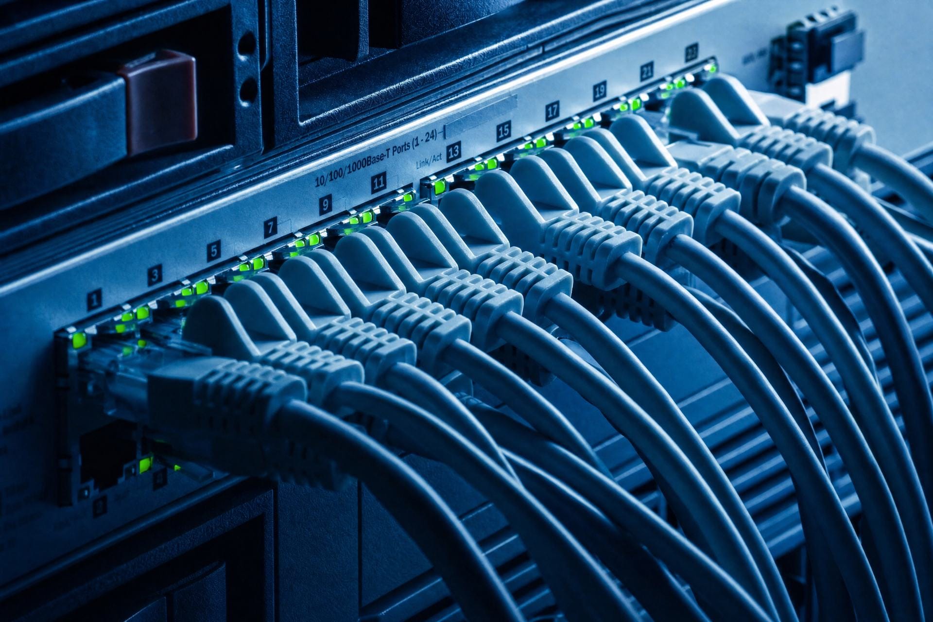 Structured network cabling and patch panel, Toronto and GTA